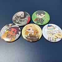 コンパス 缶バッジ ヴィオレッタ 13点